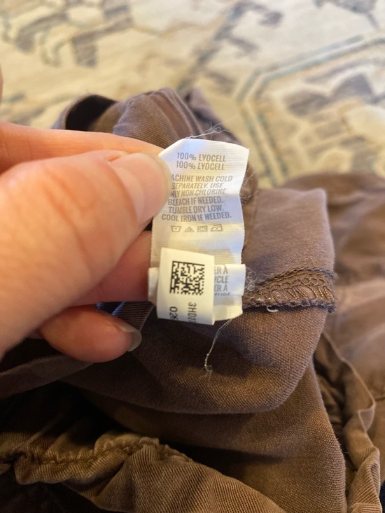 Aerie Paper Bag Shorts High Waist Brown Belted - Picture 5 of 6